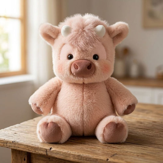 Running Cow Plush Toy
