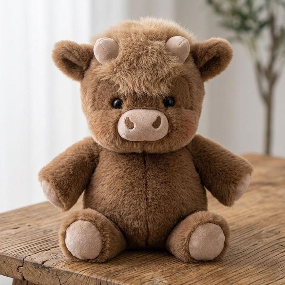 Running Cow Plush Toy