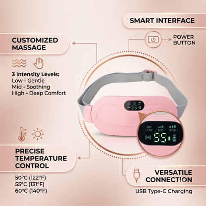 Heating Belt for Menstrual Relief